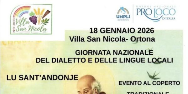 Lu Sant’Andonje / Villa San Nicola di Ortona, 18 gennaio 2026
