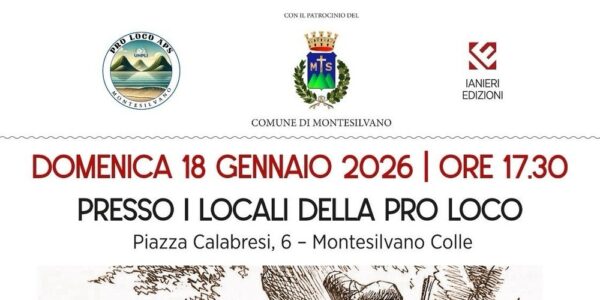 Presentazione libro “Papè Storia di Briganti e Brigantesse” / Montesilvano Colle, 18 gennaio 2026