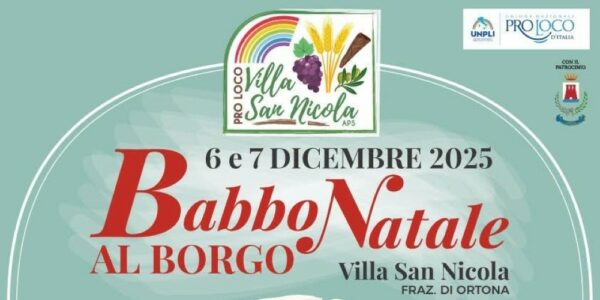 Babbo Natale al Borgo / Villa San Nicola di Ortona, 6-7 dicembre 2025