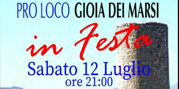 Inaugurazione sede / Gioia dei Marsi, 12 luglio 2025
