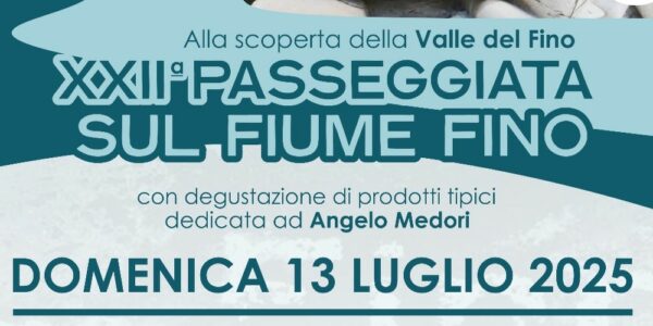 XXII Passeggiata sul Fiume Fino / Bisenti, 13 luglio 2025