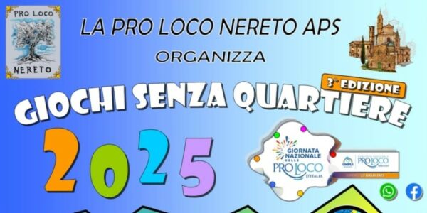 Giochi Senza Quartiere – 3^ Edizione / 13 luglio 2025
