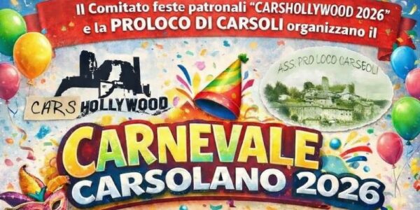 Carnevale Carsolano 2026 / Carsoli, 15 febbraio 2026