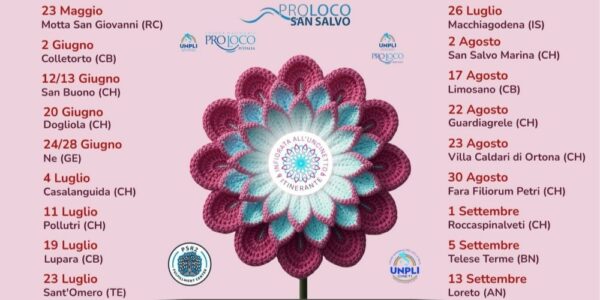 Infiorata all’Uncinetto Itinerante – 5ª Edizione / Dogliola, 20 giugno 2026